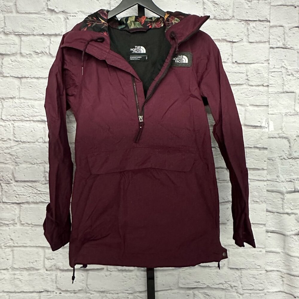 The North Face Maroon Pullover Jacket - Size Small